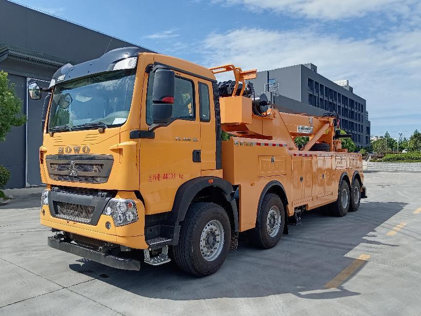 HOWO 8*4 tow-lift separate wrecker