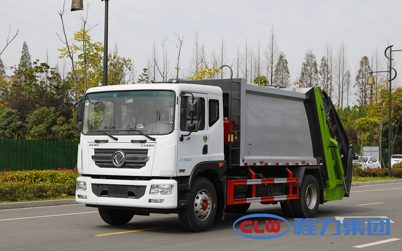 12m3 garbage compactor truck