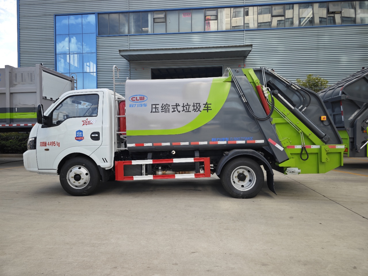 Dongfeng Tuyi 6m3 garbage compactor truck
