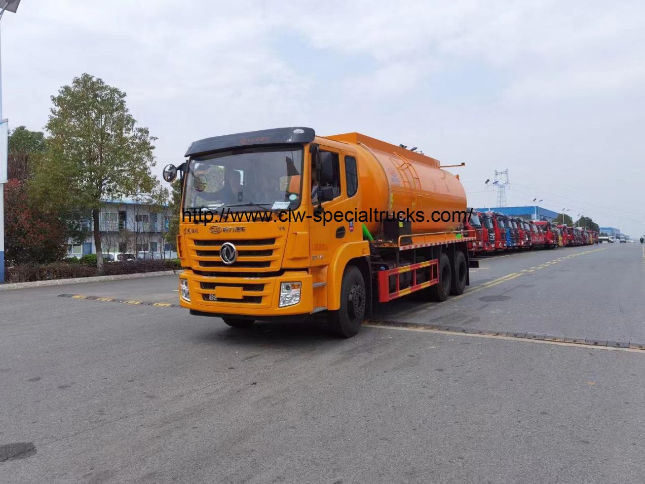 18m3 vacuum cleaner truck