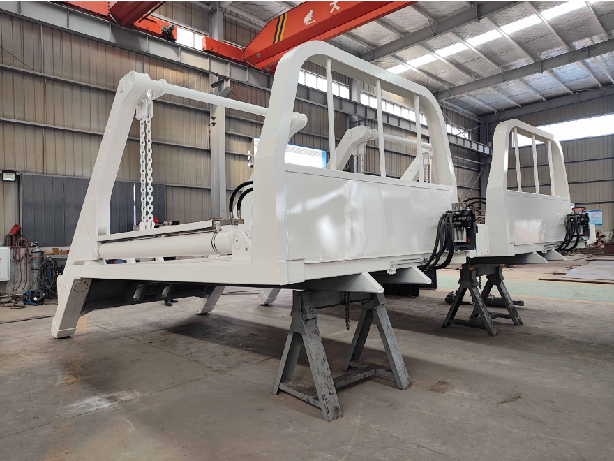 swing arm garbage truck body