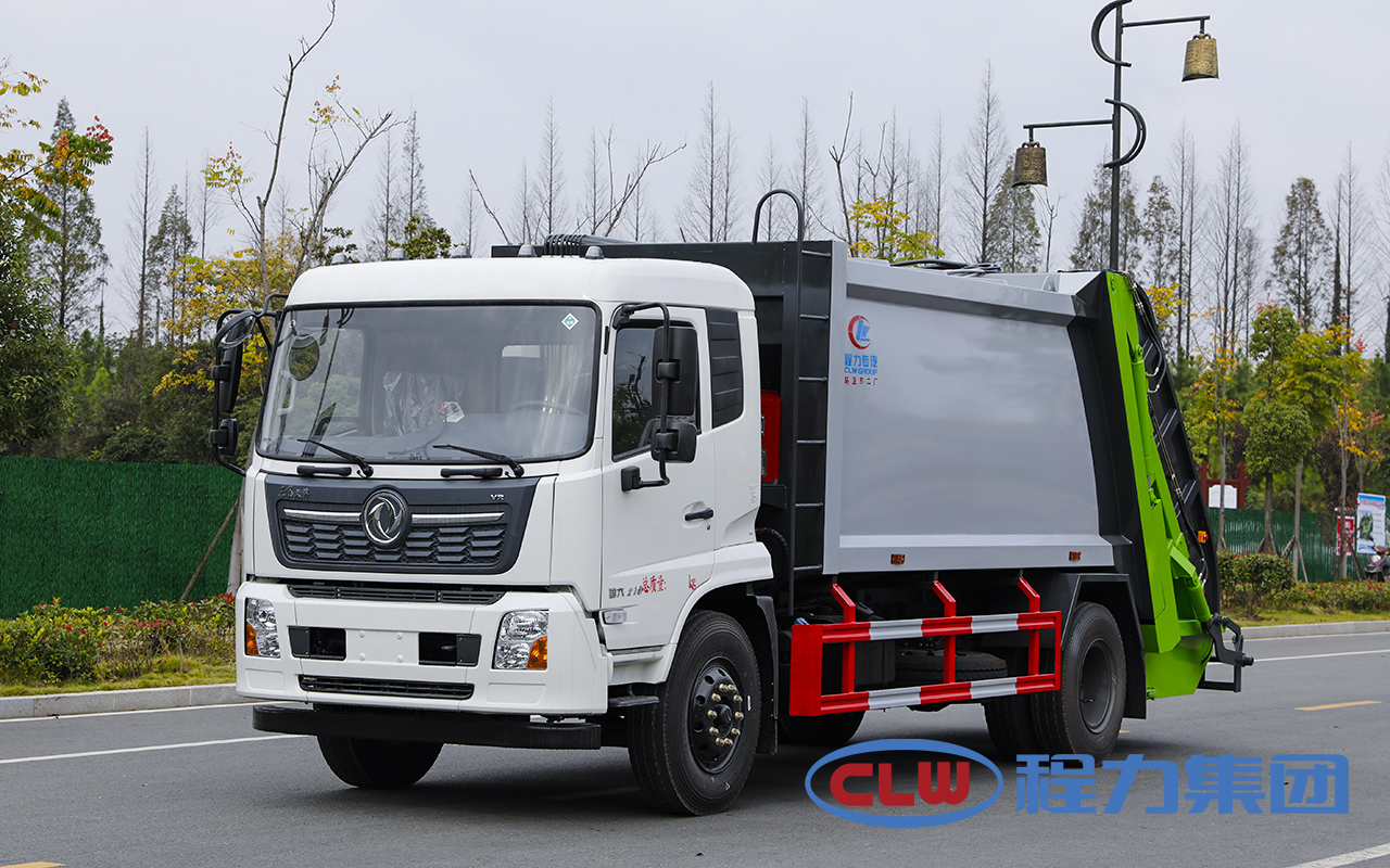 Dongfeng Tianjin 14m3 garbage compactor truck