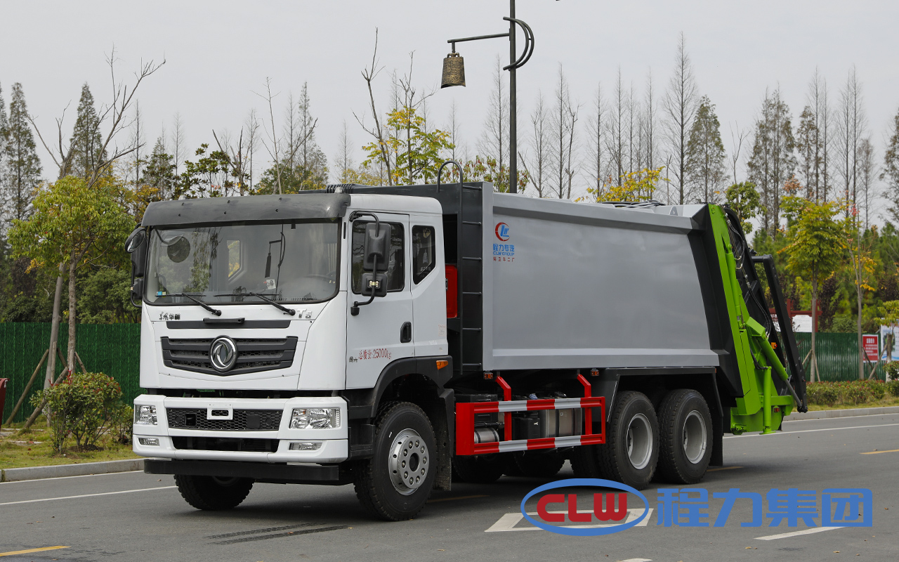 20m3 garbage compactor truck