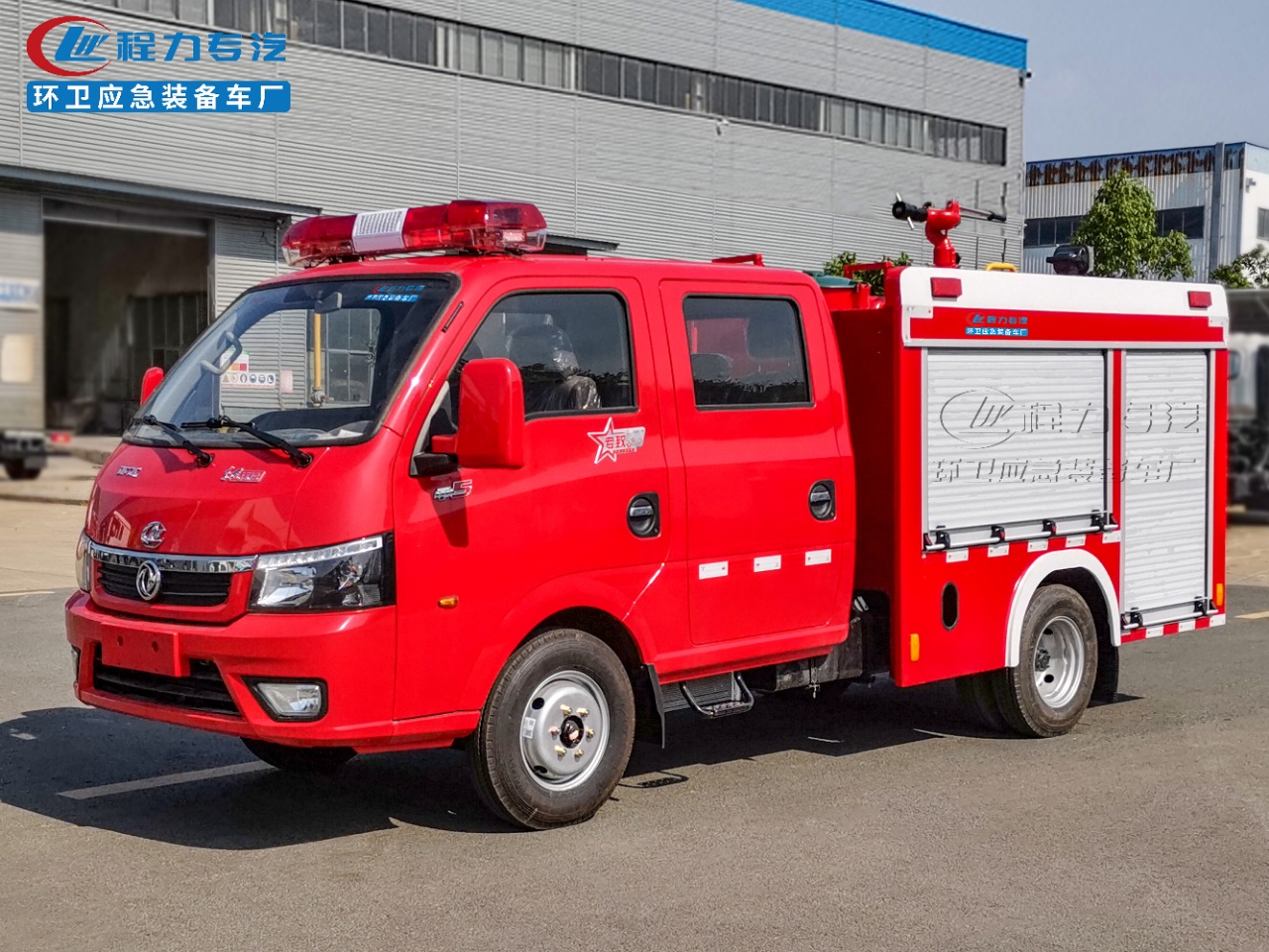 Dongfeng Tuyi water tank fire truck